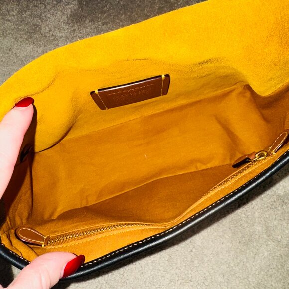 Coach Soft Tabby Shoulder Bag in Canvas, EUC - Picture 8 of 14